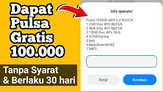 Cara Dapat Pulsa Gratis Indosat Terbaru 2024 [upl. by Irneh]