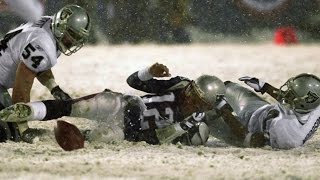 Raiders vs Patriots Tuck Rule Game  NFL 2001 Divisional Round Highlights [upl. by Luhey]