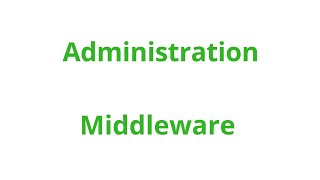 How to create Admin Middleware  laravel 57  Role based Middleware [upl. by Ydna]