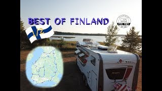 Mit dem Wohnmobil durch Finnland I RundreiseZusammenfassung Teil 1von2 [upl. by Bink]