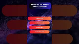 How to Run Windows Memory Diagnostic sysadmin [upl. by Anette]