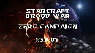 StarCraft Brood War  Zerg Campaign 13807 [upl. by Hartzell375]