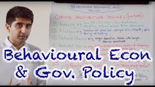 Behavioural Economics and Government Policy Nudge Policies [upl. by Madlen]