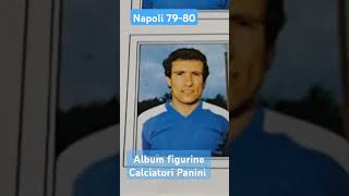 Napoli 7980 Figurine Album Calciatori Panini  Serie A calcio storia [upl. by Legna]