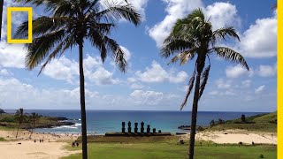 The Mysteries of the Moai on Easter Island  National Geographic [upl. by Betsy]