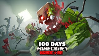 I Spent 100 Days in a Flood Infection in Hardcore Minecraft Heres What Happened [upl. by Melgar]