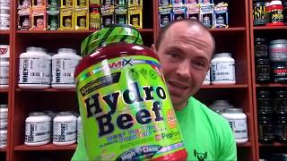 Zalety hydrolizatu białka wołowego Recencja Amix Hydro Beef [upl. by Leahcimal]