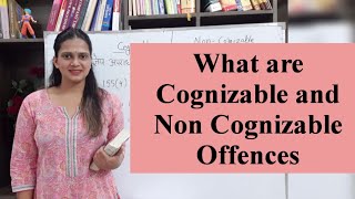 What are Cognizable and Non Cognizable Offences [upl. by Ybocaj514]