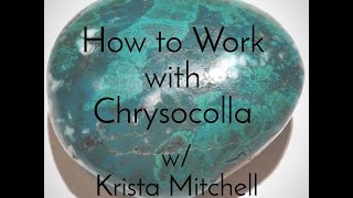 How to Work with Crystals Chrysocolla [upl. by Odelle570]