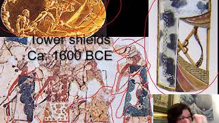 Bronze Age Greek Shields and Armor 23 [upl. by Eikin]