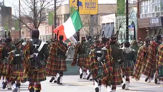 Chicago celebrates St Patricks Day with South Side Northwest Side Irish parades [upl. by Aicert545]