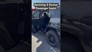 Do The 4 Runner Seats Recline shorts 4runner toyota foryou [upl. by Rabush]