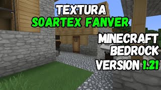 TEXTURA SOARTEX FANVER 121 PARA MINECRAFT BEDROCK mediafıre minecraft textura mcpe [upl. by Intirb]