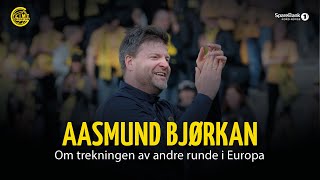 Trener Aasmund Bjørkan om årets første Europatrekning [upl. by Carolyne]