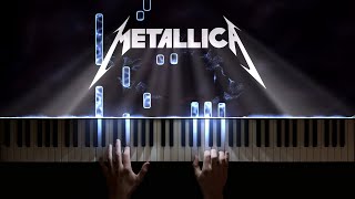 Metallica − Fade to Black − Piano Cover  Sheet Music [upl. by Ecienahs]