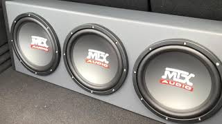 MTX Triple Road Thunder Subwoofer [upl. by Anabahs]