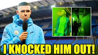 Phil Foden BREAKS HIS SILENCE on Brawl at Boxing Fight [upl. by Renae]