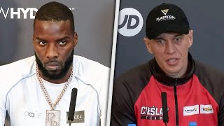 Lawrence Okolie vs Michal Cieslak • FULL FINAL PRESS CONFERENCE  Eddie Hearn amp DAZN Boxing [upl. by Kori]