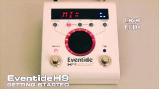 3 Level LEDs on the Eventide H9 [upl. by Ivana]