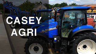 New Holland at Casey Agri [upl. by Hamburger]