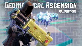 How To Beat Geometrical Ascension 2 Official WalkthroughSpeedrun  Fortnite Creative [upl. by Atile]