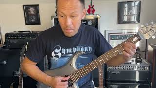 Jazz chords  Summertime jazz jazzguitar musicman mesaboogie ernieball [upl. by Kirred]