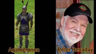 Character and Voice Actor  Age of Mythology  Agamemnon  Peter Renaday [upl. by Maxine833]