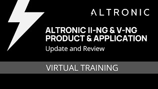 Altronic III NG and V NG Product and Application Update and Review [upl. by Artimid]