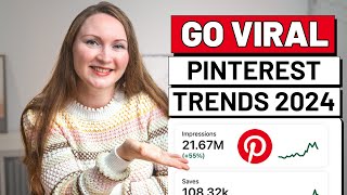 How to Use PINTEREST TRENDS Tool in 2024 to Go VIRAL [upl. by Hras]