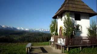 Przełęcz nad Łapszanką  Spisz  Widok na Tatry [upl. by Patrizia591]