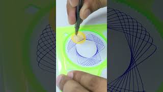 Zathura Art making A spirograph  ASMR drawing art spirograph diy [upl. by Dine]