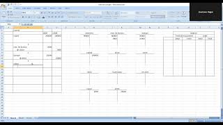 compta 1 6eme seance ex journal gd livre bilan et compte resultat [upl. by Sinylg]