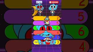 the joy tawog gumball Picture Sort Puzzle theamazingworldofgumball gumball shorts [upl. by Atiekan480]