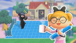 ❤️Lets Build a Kawaiiish City Cafe… CLUB  Animal Crossing New Horizons [upl. by Conlon990]