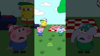 Edmonds Unusual Picnic funnycartoon memeanimation georgepig spongebob [upl. by Choo173]