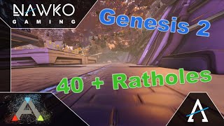 ARK Genesis 2 Ratholes  40  beste Ratholes  Base Spots amp Locations  Small Tribes  Mega Tribes [upl. by Hogle]