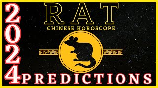 Rat Chinese Zodiac Signs 2024 Horoscope Predictions [upl. by Eybbob]