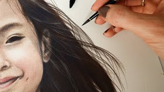 How to Draw Realistic Portraits with WATERCOLOR PENCILS  StepbyStep Tutorial [upl. by Ecnarolf900]