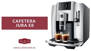 Cafetera super automática Jura E8 Moonlight Silver ☕ [upl. by Simpson]