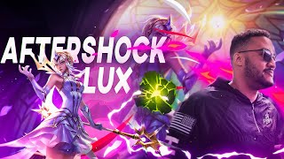 Aphromoo  IS AFTERSHOCK SUPPORT LUX OP CAN I EVEN DIE [upl. by Yednil]