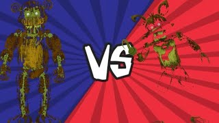 Phantom Freddy VS Phantom FoxyFNAF World RTA Roblox Battle [upl. by Arnst]