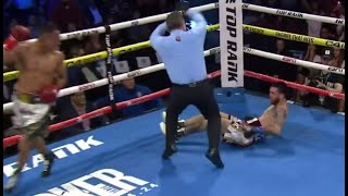 CHARLY SUAREZ VS JORGE CASTAÑEDA FULL FIGHT 3RD RD KNOCKOUT TKO HIGHLIGHTS [upl. by Aicenek]