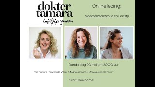 quotLeefstijl allergie en intolerantiequot met Marieke van de Pavert en Marloes Collins [upl. by Coral]