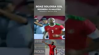 Boaz Solossa gol  Indonesia vs Malaysia 30 2016 Friendly Match shorts timnasindonesia boaz [upl. by Nwahsak]