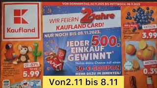 Kaufland Werbung Prospekt Aktionen ab 211 bis 811 [upl. by Hedges]