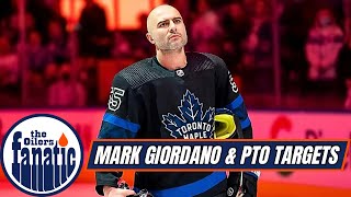 Edmonton Oilers News  Mark Giordano amp PTO Targets Update  Noah Philp [upl. by Divaj]