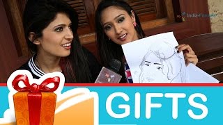 Krissann Barretto And Charlie Chauhans Gift Segment [upl. by Ayotol]