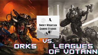 Orks vs Leagues of Votann Competitive Warhammer 40k Live Pariah Nexus Battle Report [upl. by Beverle]