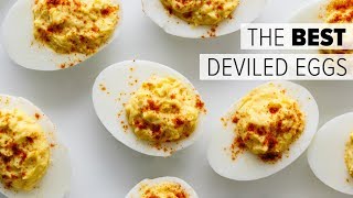 DEVILED EGGS  how to make the best deviled eggs recipe paleo keto whole30 [upl. by Adair]