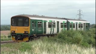 Trains near Lidlington Marston Vale Line 030824 [upl. by Adiela]